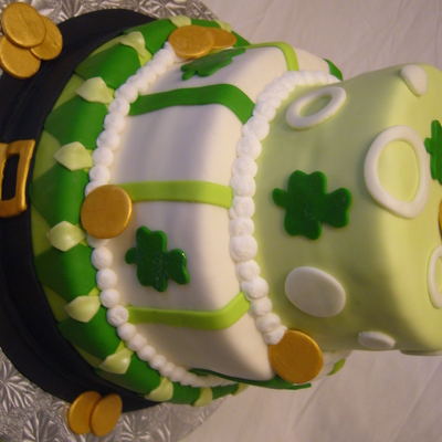 St. Patrick's Day Cake For The School