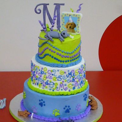 Madisons Doggy Cake