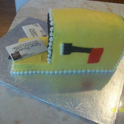 Mailbox Cake