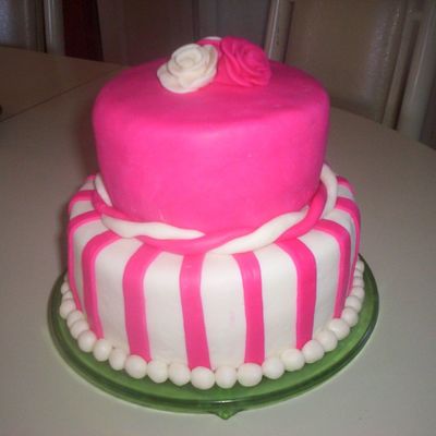 First Fondant Cake!