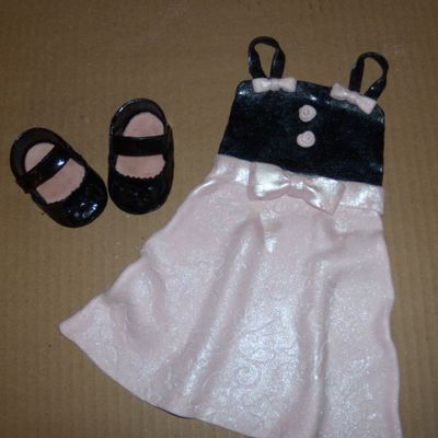 Baby Dress To Match Patent Leather Shoes