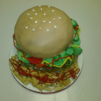 Cheeseburger And French Fries