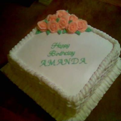 Sister's Birthday Cake