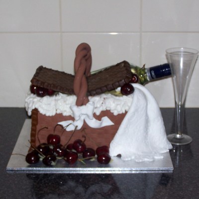 Cherry Basket Cake