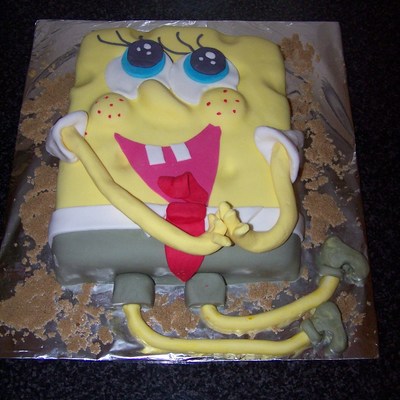 Sponge Bob Square Pants Birthday Cake