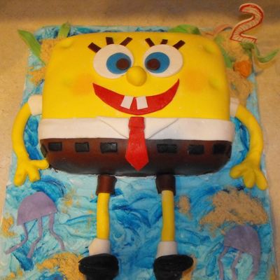 Fondant/sponge Bob