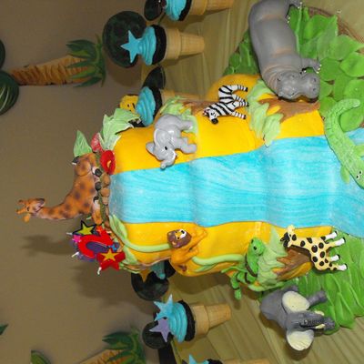 Jungle/fondant