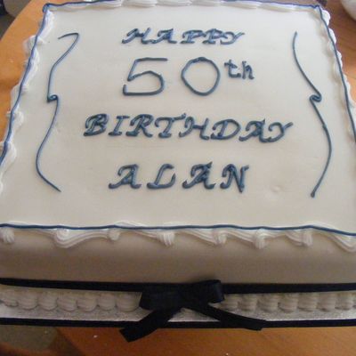 50Th Birthday Cake