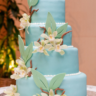 Blue And Green Tea Leaf