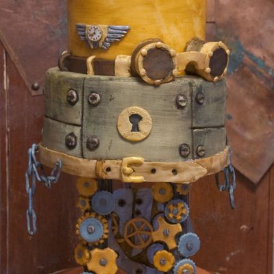 Steampunk Cake - For The Time Machine's Captain