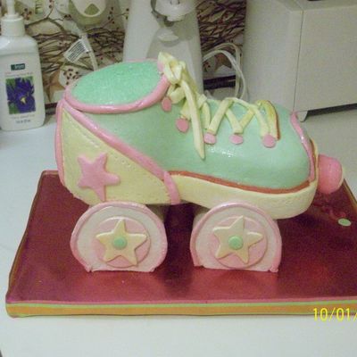 Roller Skate Cake