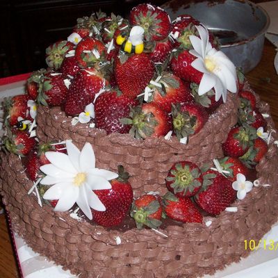 Strawberries And Bees!