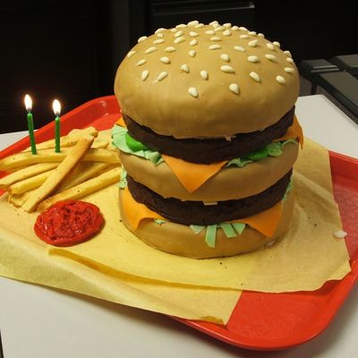 Big Mac Cake