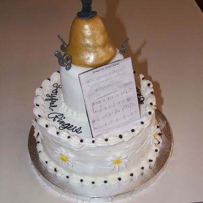 Hand Bell Cake