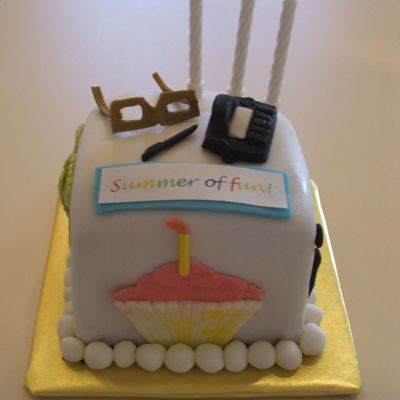 Mini Bday Cake For Courtney