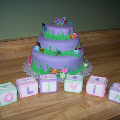 Butterflies And Baby Blocks