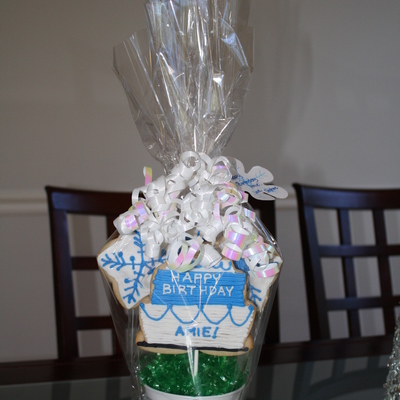 Holiday Birthday Cookie Bouquet