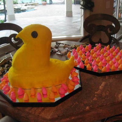 Giant Peep Cake