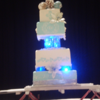 Holiday Wedding Cake