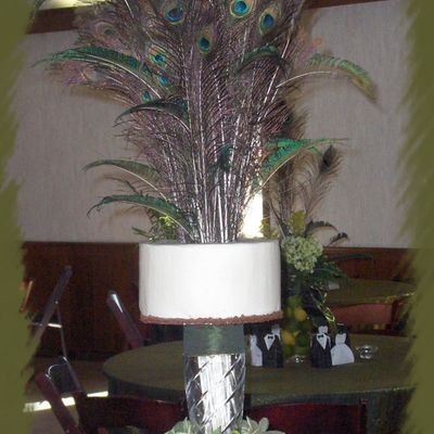 Peacock Feather Explosion