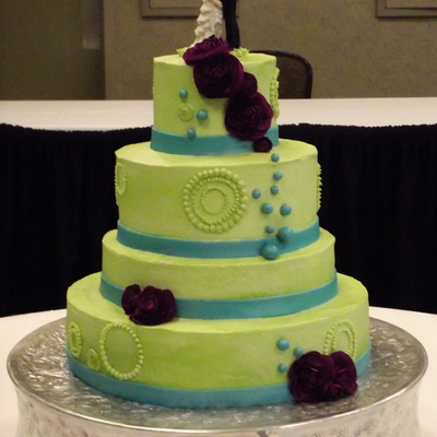 Whimsical Wedding Cake