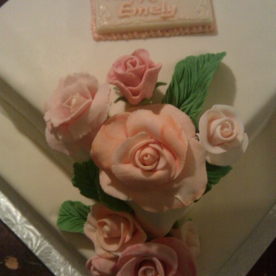 Blooming Roses For A Young Lady