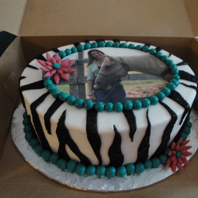 Brecca's Zebra Print