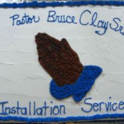 Pastor's Installation Cake