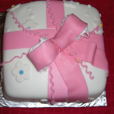 Mothers Day Bow Cake