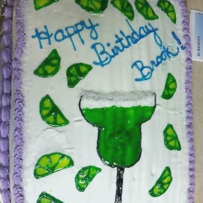 Margarita Birthday Cake