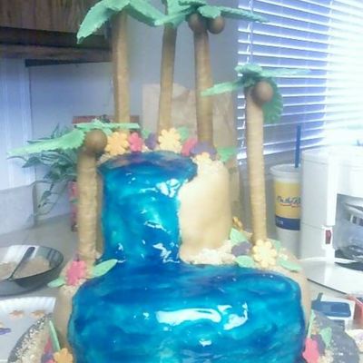 Luau Cake