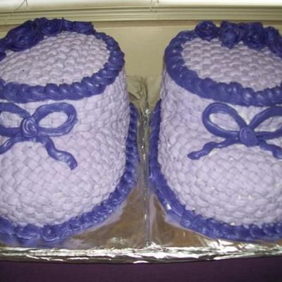 Purple Baby Booties