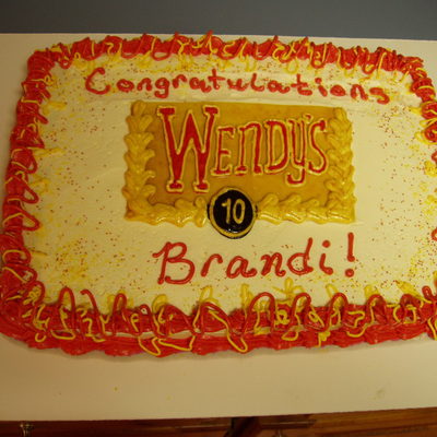 Wendy's Anniversary