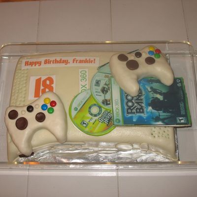 X-Box 360 Birthday Cake