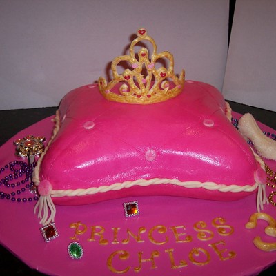 Princess Pillow Cake