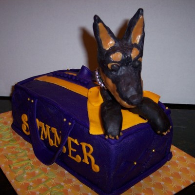 Who Let The Dogs Out?? Bday Cake