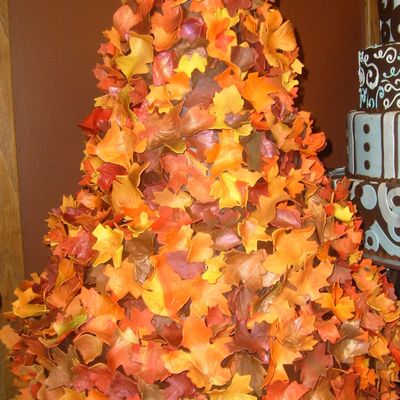 Fall Leaf Cake
