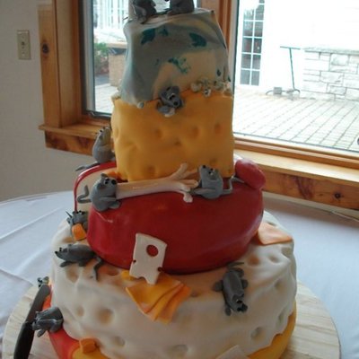 Cheese Wedding Cake