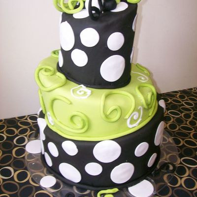 Green And Black Whimsy