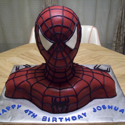 3D Spiderman Cake