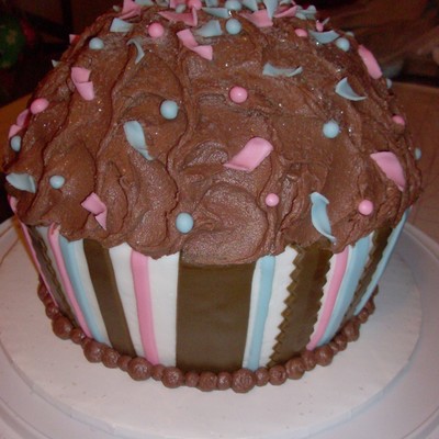Baby "sprinkle" Cupcake Cake