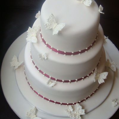 Butterfly Wedding Cake
