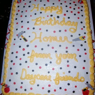 Birthday Sheet Cake
