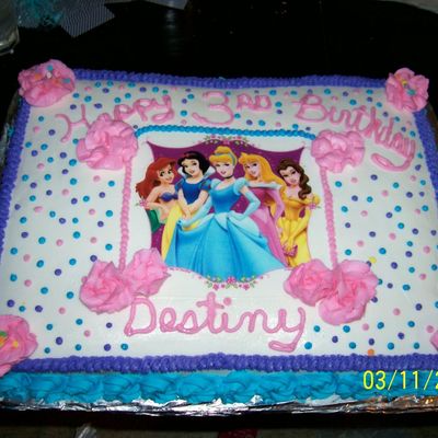 Princess Birthday Cake