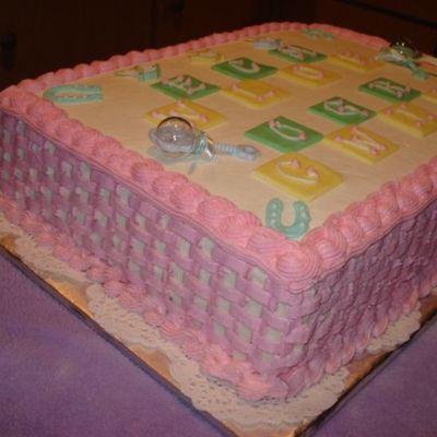 Baby Shower Cake