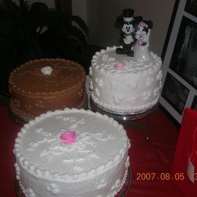 Mickeyminnie Wedding Cake