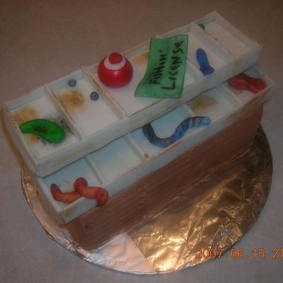 Tackle Box Cake