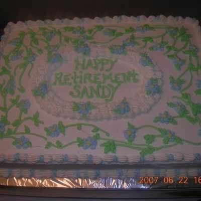 Retirement Cake