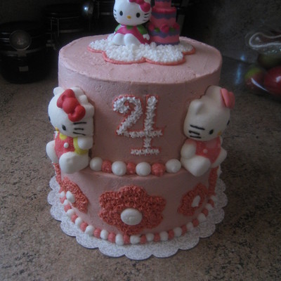 Hello Kitty Cake