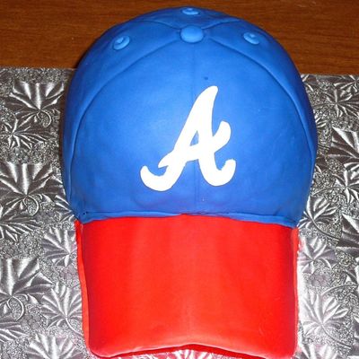 Atlanta Braves Hat Cake